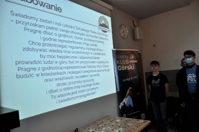Pasowanie i ślubowanie członków SKG 20.102.201-4